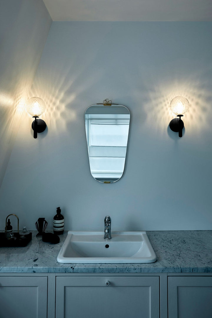 Miira Wall Sconce - Nuura - Wall Sconces - Rock Grey/Opal White - HORNE