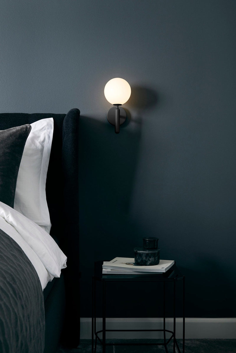 Miira Wall Sconce - Nuura - Wall Sconces - Rock Grey/Optic Clear - HORNE