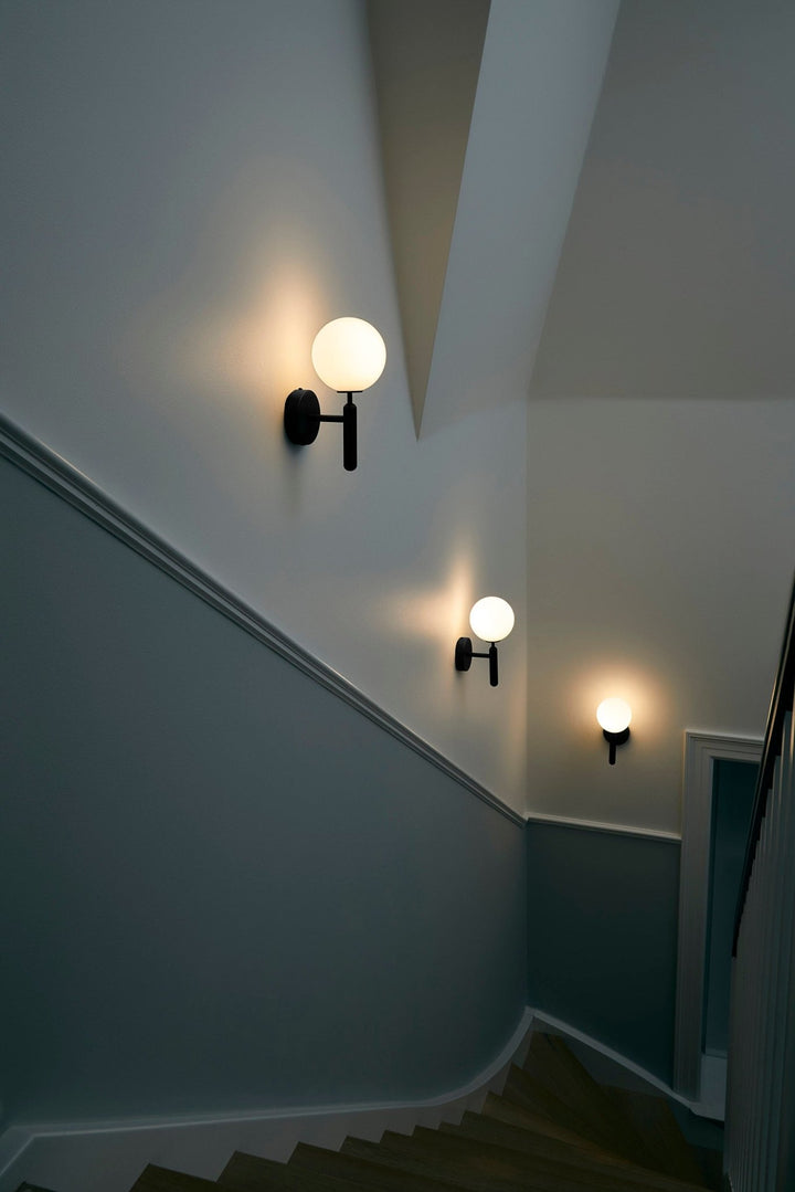 Miira Wall Sconce - Nuura - Wall Sconces - Rock Grey/Opal White - HORNE