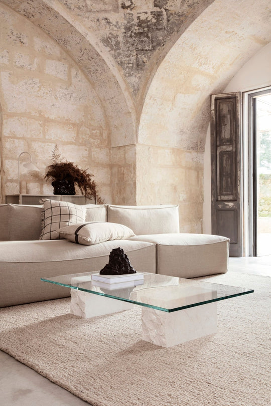 Mineral Coffee Table - Ferm Living - Tables + Desks - Bianco Curia - HORNE