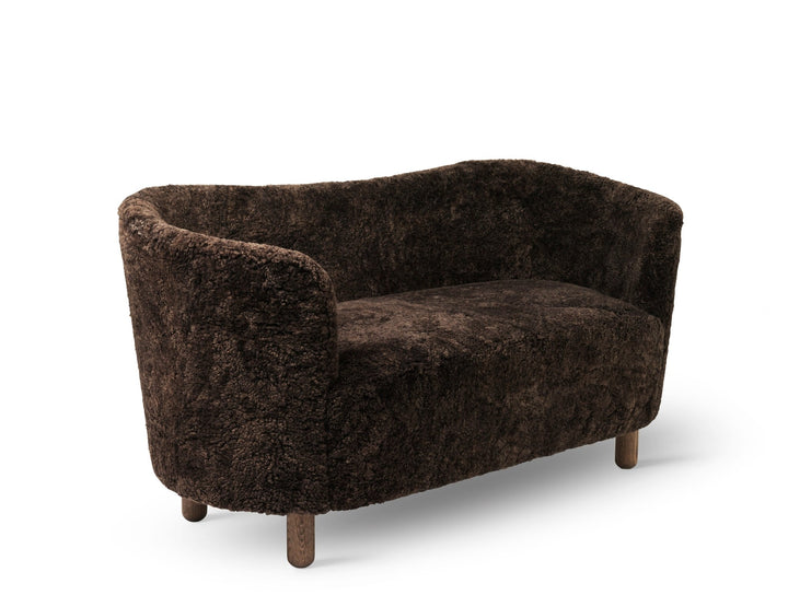 Mingle Sofa - Sheepskin - Audo Copenhagen - Sofas - Smoked Oak - Honey - HORNE