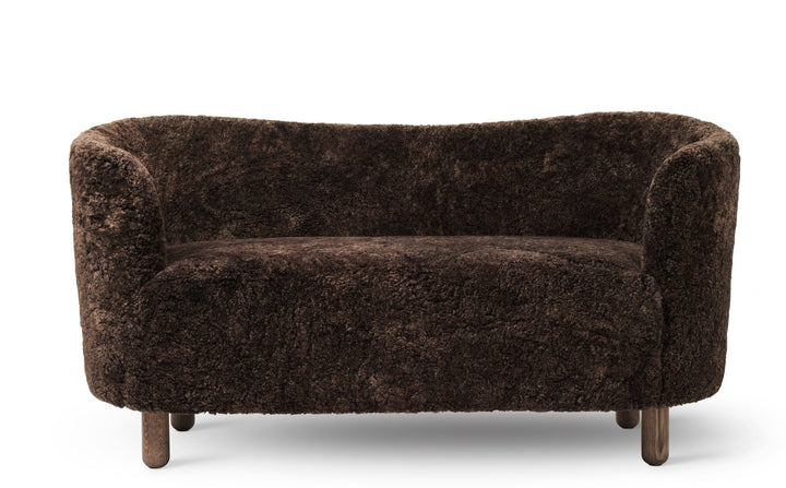 Mingle Sofa - Sheepskin - Audo Copenhagen - Sofas - Smoked Oak - Honey - HORNE