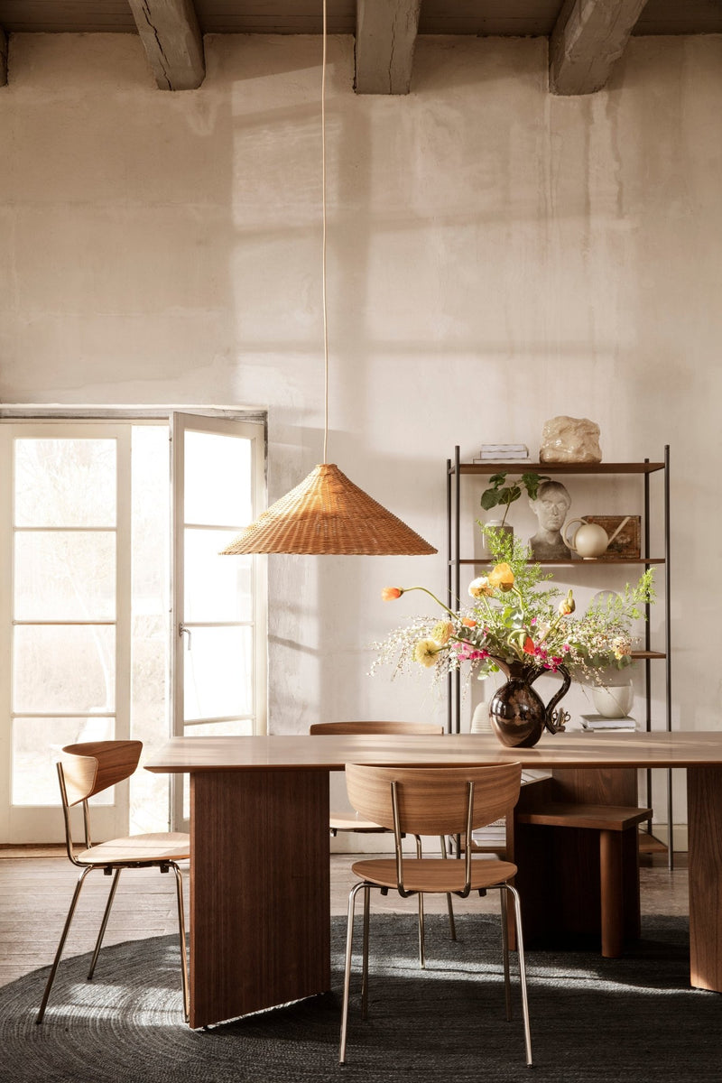 Mingle Table Legs - Ferm Living - Tables + Desks - Black Oak - HORNE