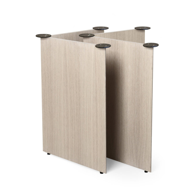 Mingle Table Legs - Ferm Living - Tables + Desks - Black Oak - HORNE