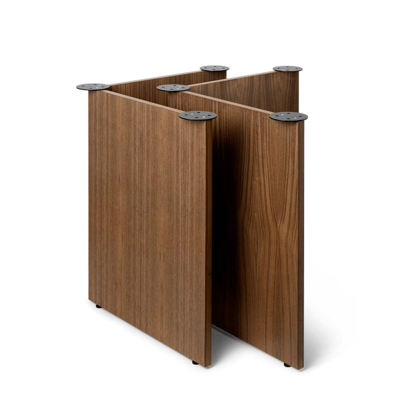 Mingle Table Legs - Ferm Living - Tables + Desks - Black Oak - HORNE