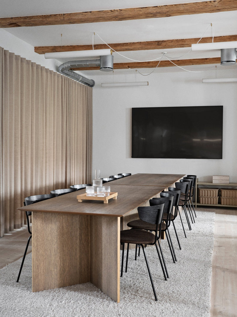 Mingle Table Legs - Ferm Living - Tables + Desks - Black Oak - HORNE