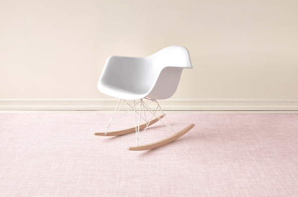 Mini Basketweave Floor Mat - Chilewich - Rugs - Blush - Small - HORNE