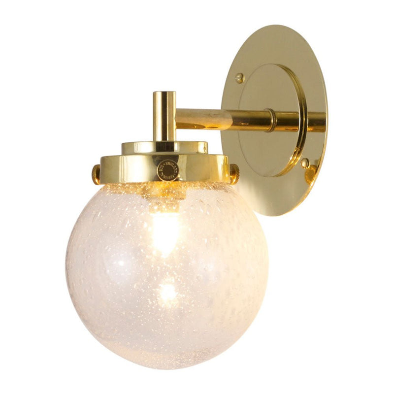 Mini Globe Wall Light - Original BTC - Wall Sconces - Brass - Anthracite - HORNE