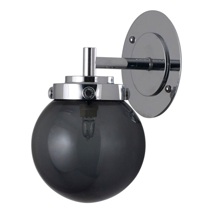 Mini Globe Wall Light - Original BTC - Wall Sconces - Chrome - Anthracite - HORNE