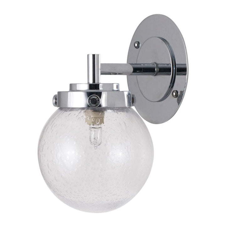 Mini Globe Wall Light - Original BTC - Wall Sconces - Chrome - Seedy - HORNE