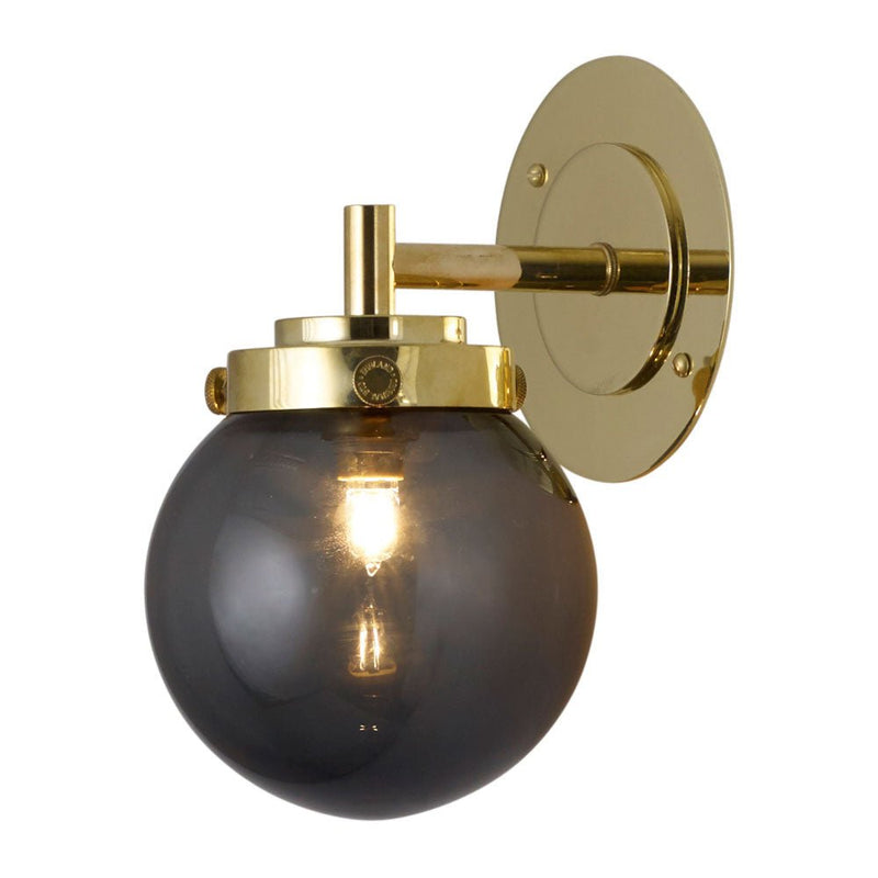 Mini Globe Wall Light - Original BTC - Wall Sconces - Brass - Anthracite - HORNE