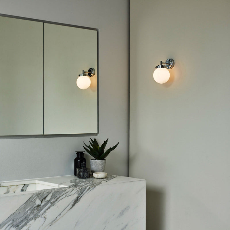 Mini Globe Wall Light - Original BTC - Wall Sconces - Brass - Anthracite - HORNE