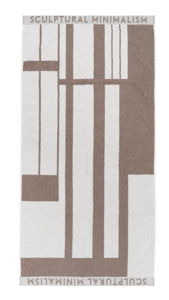 Minimal Towel Cotton - Kristina Dam - Bedding + Pillows - Beige - Medium - HORNE