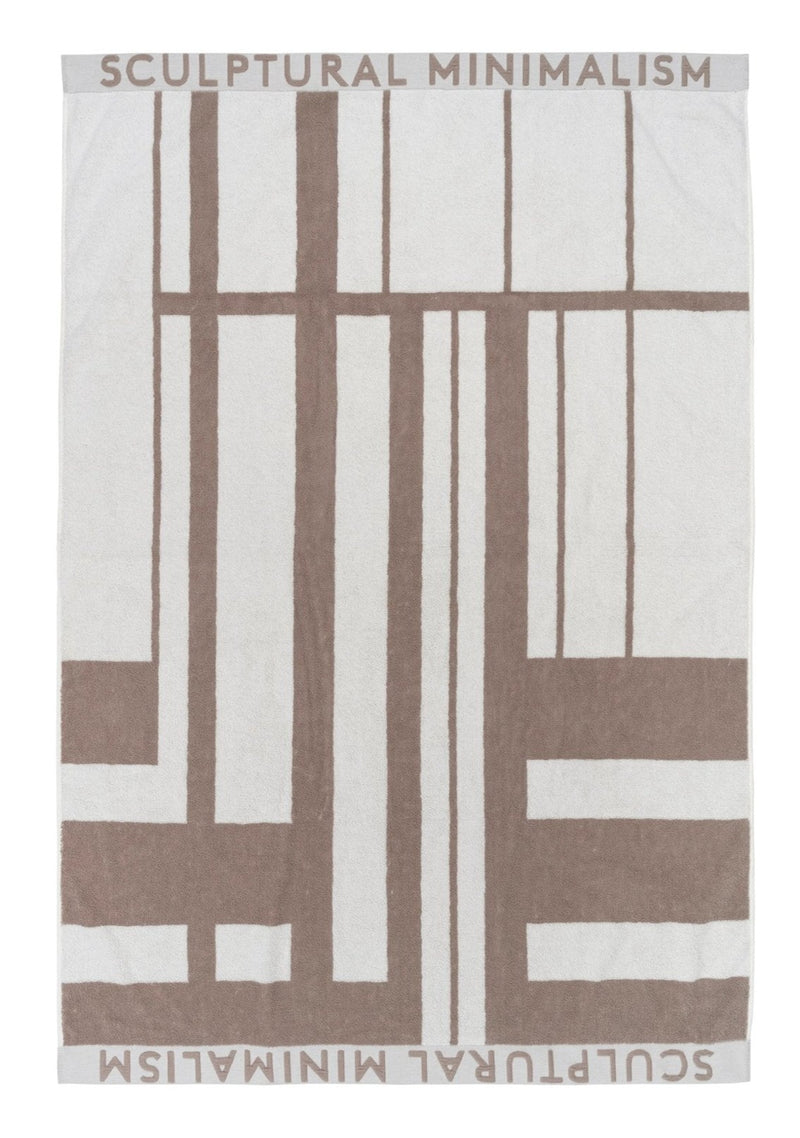 Minimal Towel Cotton - Kristina Dam - Bedding + Pillows - Beige - Medium - HORNE