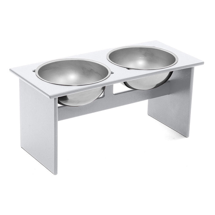 Minimalist Double Dog Bowl - Large - Loll Designs - Outdoor Accessories - Driftwood - HORNE