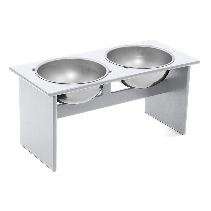 Minimalist Double Dog Bowl - Large - Loll Designs - Outdoor Accessories - Black - HORNE