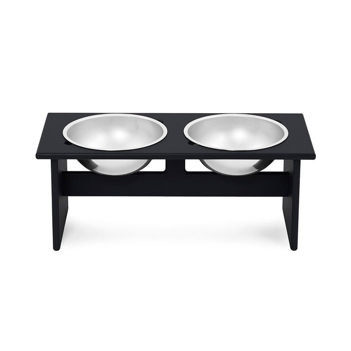 Minimalist Double Dog Bowl - Medium - Loll Designs - Outdoor Accessories - Driftwood - HORNE