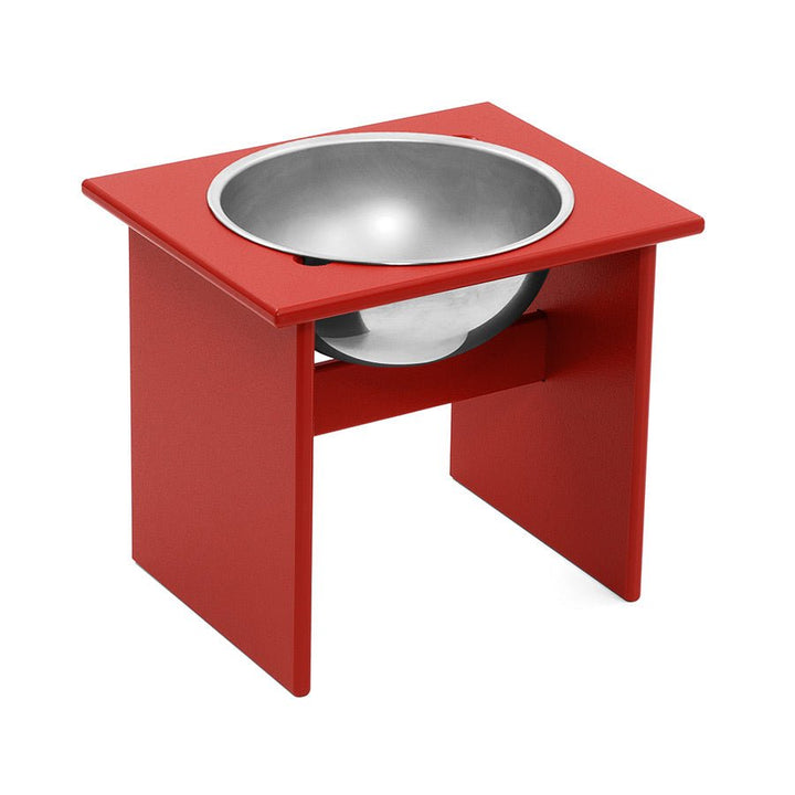 Minimalist Single Dog Bowl - Large - Loll Designs - Outdoor Accessories - Apple Red - HORNE