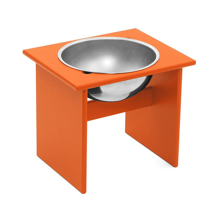 Minimalist Single Dog Bowl - Large - Loll Designs - Outdoor Accessories - Sunset Orange - HORNE