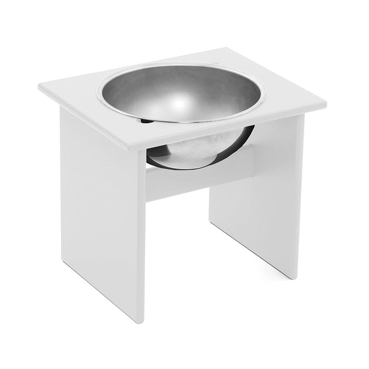 Minimalist Single Dog Bowl - Large - Loll Designs - Outdoor Accessories - Cloud White - HORNE