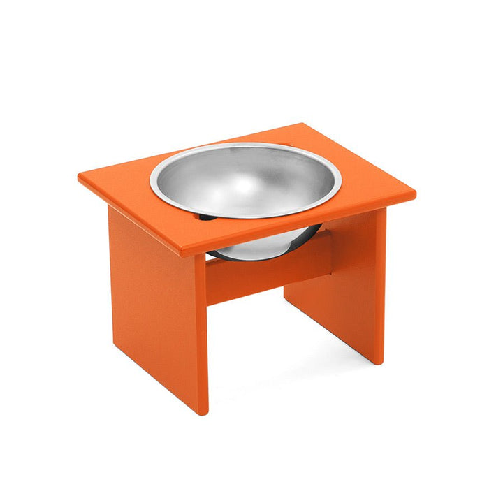 Minimalist Single Dog Bowl - Medium - Loll Designs - Outdoor Accessories - Sunset Orange - HORNE