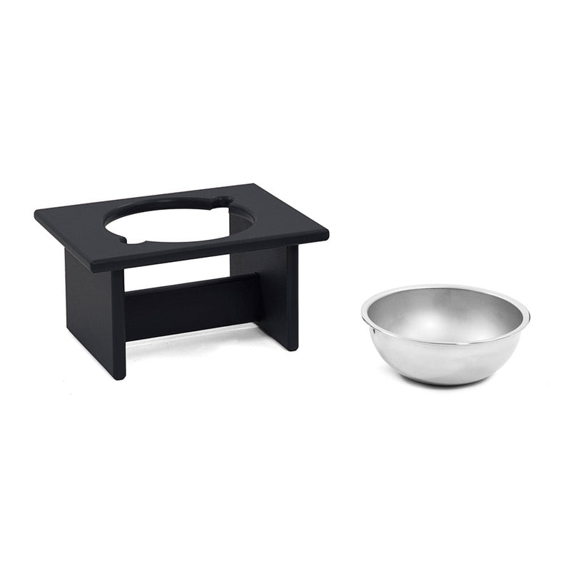 Minimalist Single Dog Bowl - Small - Loll Designs - Outdoor Accessories - Black - HORNE