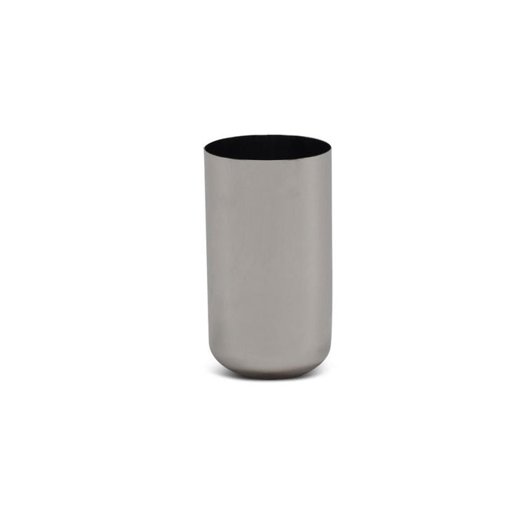 Modern Cylinder Vase in Stainless Steel - Tina Frey - Vases - HORNE