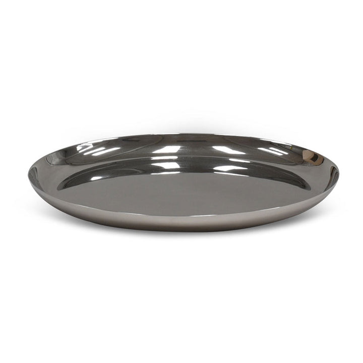 Modern Large Platter in Stainless Steel - Tina Frey - Serveware - HORNE