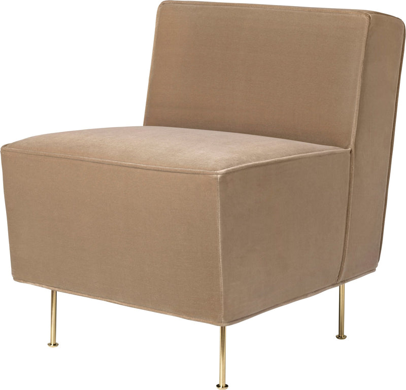 Modern Line Dining Lounge Chair - Gubi - Chairs - Black Matte - Gabriel Tempt - 60152 - HORNE