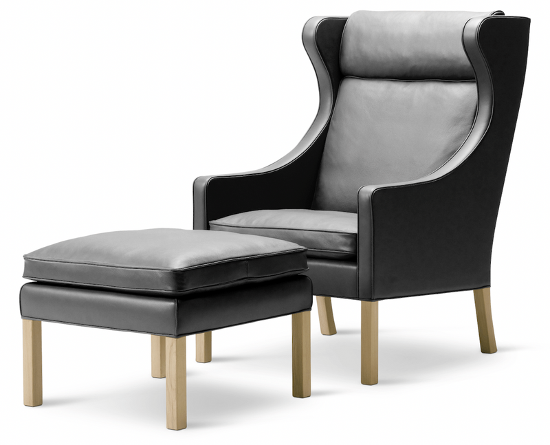 Mogensen 2204 Wing Chair - Fredericia - Chairs - Vegeta 90 - HORNE