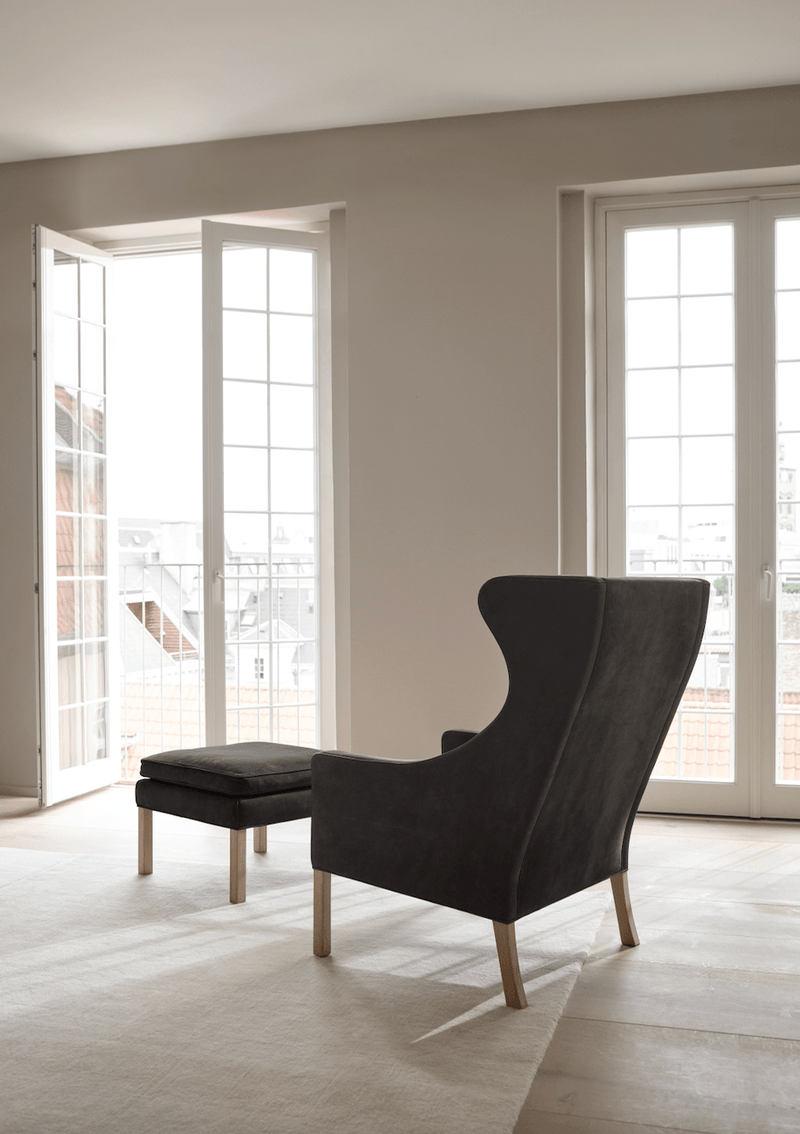 Mogensen 2204 Wing Chair - Fredericia - Chairs - Vegeta 90 - HORNE