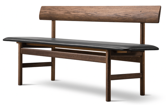Mogensen Bench - Smoked Oak - Fredericia - Stools + Benches + Ottomans - HORNE