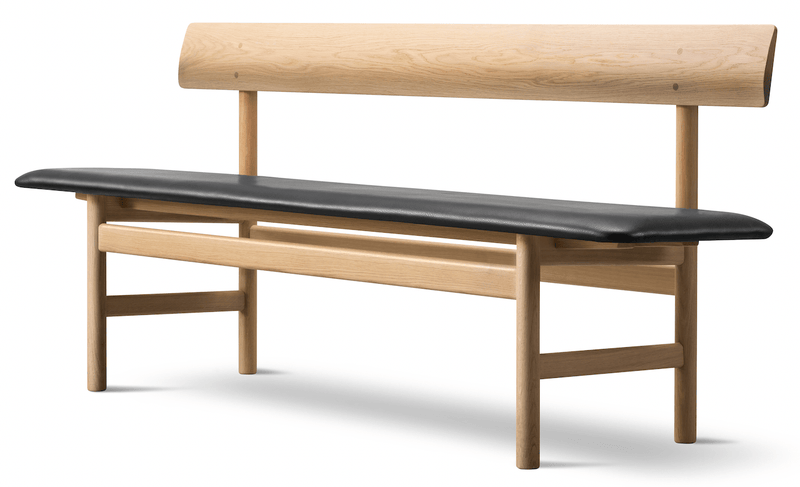 Mogensen Bench - Soap Treated Oak - Fredericia - Stools + Benches + Ottomans - Max 98 - HORNE