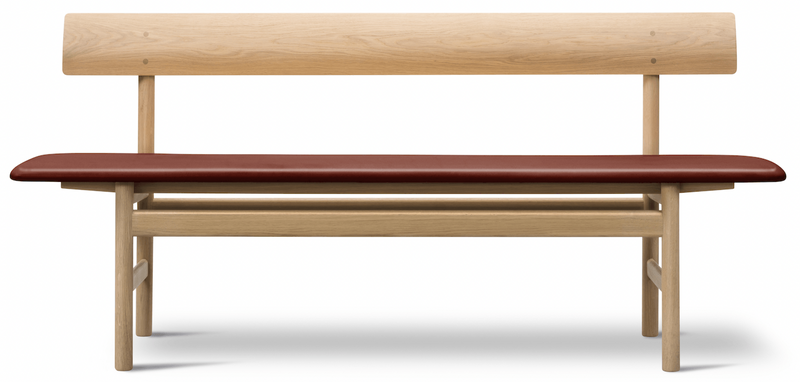 Mogensen Bench - Soap Treated Oak - Fredericia - Stools + Benches + Ottomans - Max 98 - HORNE