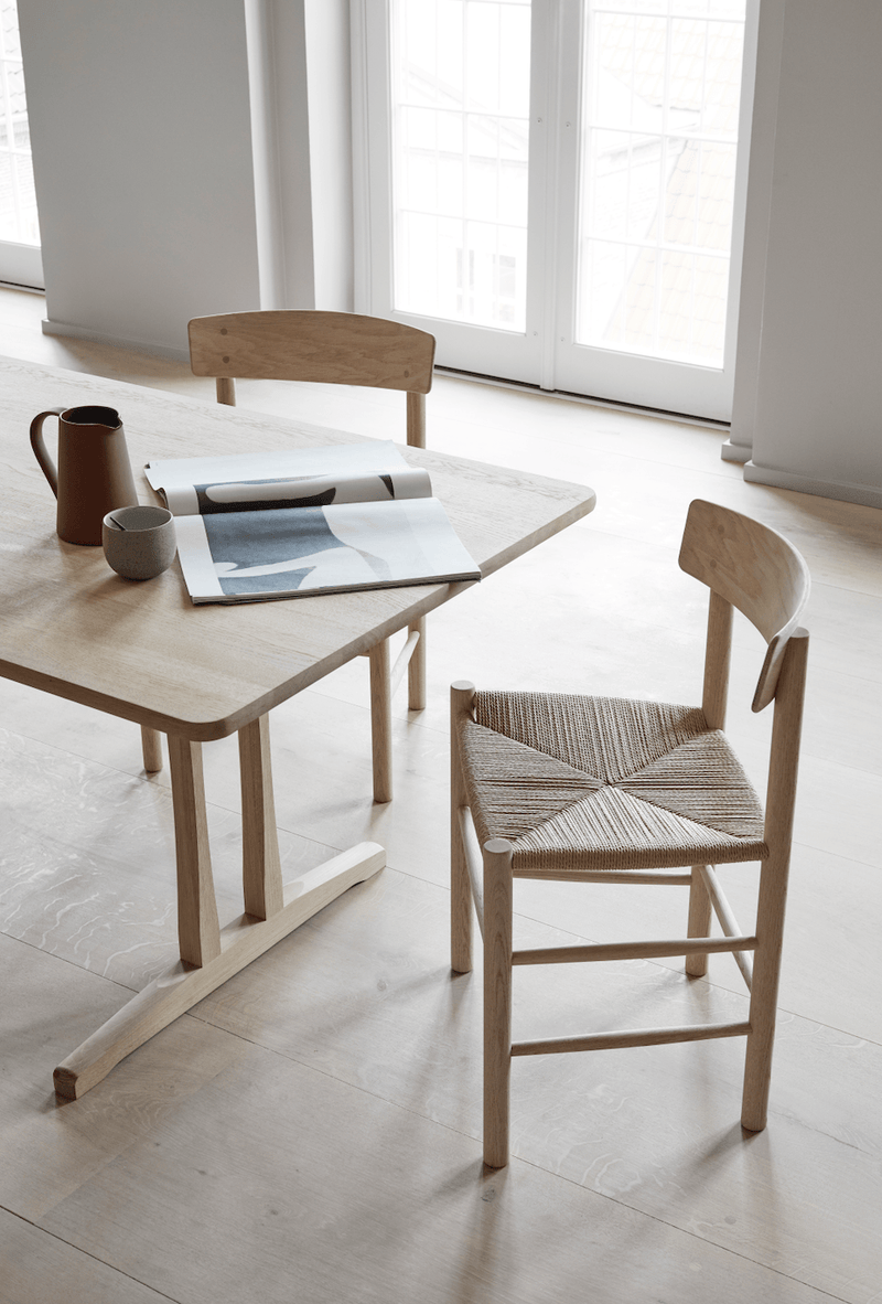 Mogensen C18 Table - Model 6293 - Fredericia - Tables - Soap Treated Oak - HORNE