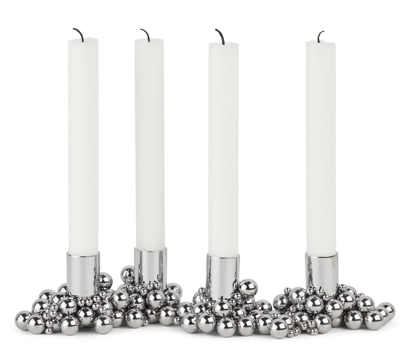 Molekyl Candlelight Holder - Gejst - Candle Holders - 1 Holder - Black - HORNE