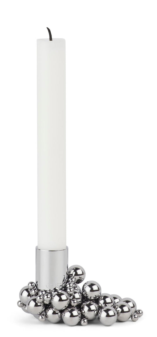Molekyl Candlelight Holder - Gejst - Candle Holders - 1 Holder - Chrome - HORNE