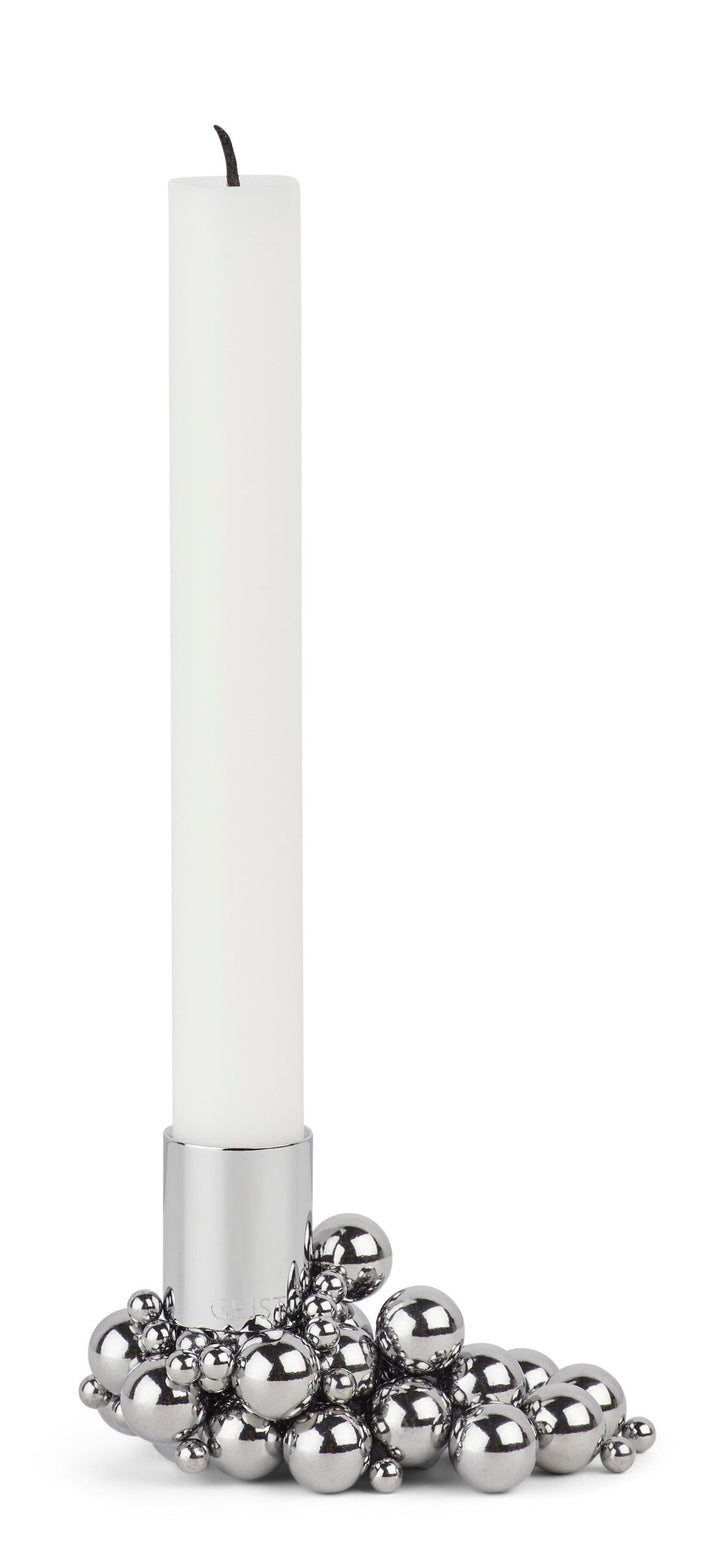 Molekyl Candlelight Holder - Gejst - Candle Holders - 1 Holder - Chrome - HORNE