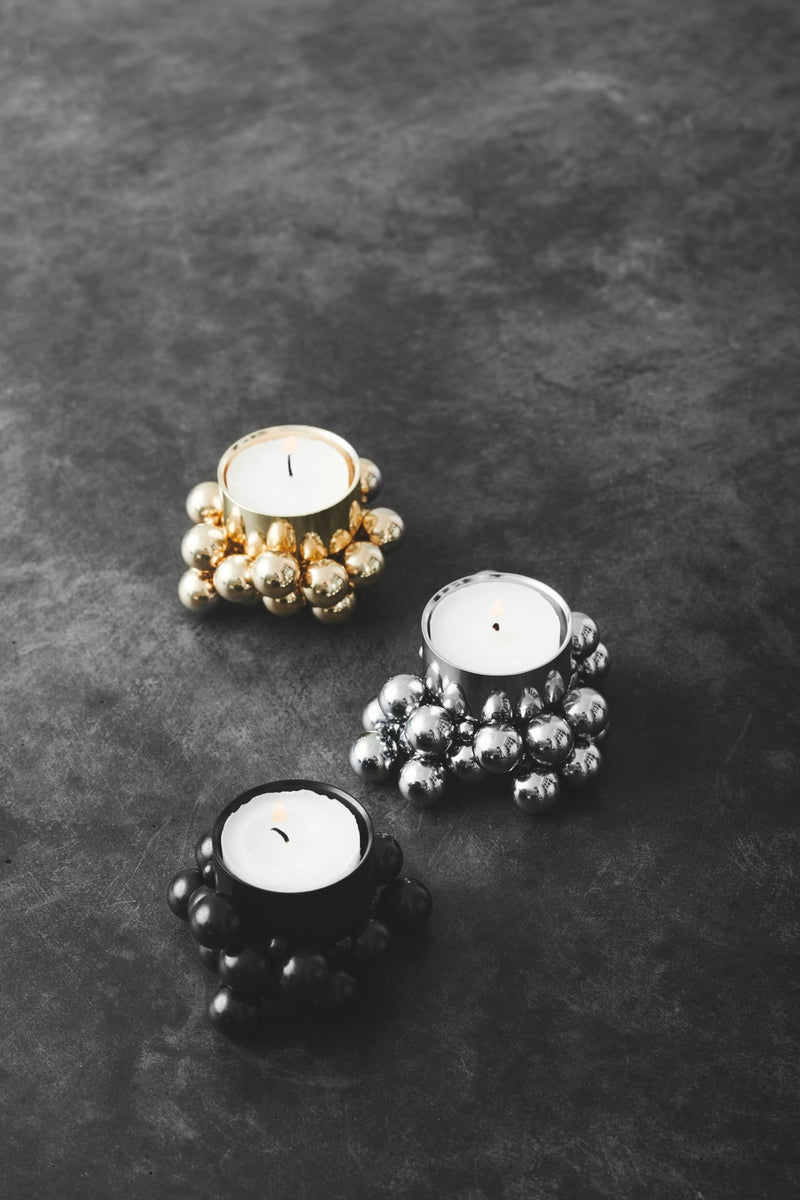 Molekyl Tealight Holder - Gejst - Candle Holders - Black - HORNE
