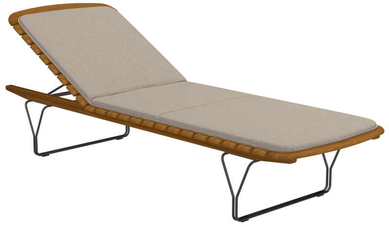 MOLO Sunbed Cushion - HOUE - Outdoor Furniture - Char - HORNE