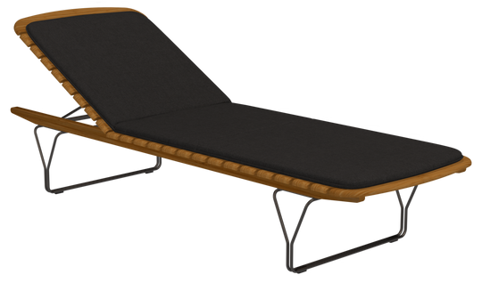 MOLO Sunbed Cushion - HOUE - Outdoor Furniture - Char - HORNE