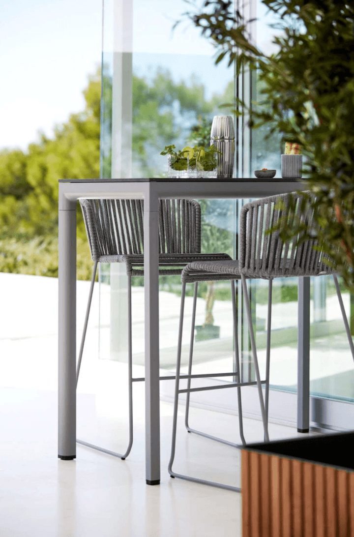 Moments Bar Chair - Cane Line - Outdoor Furniture - HORNE