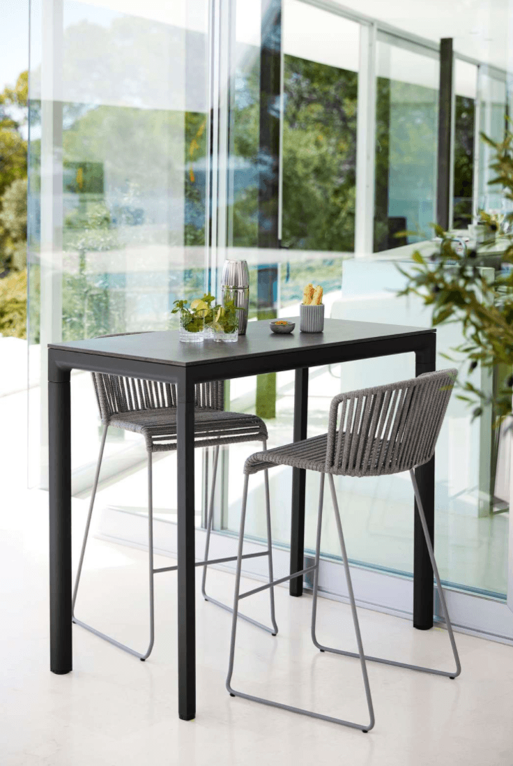 Moments Bar Chair - Cane Line - Outdoor Furniture - HORNE