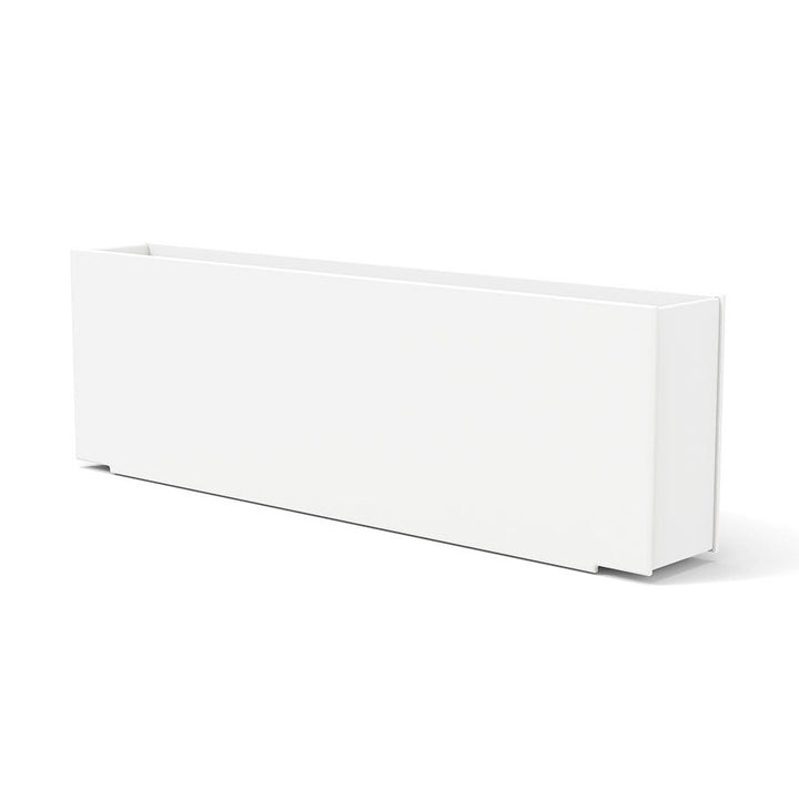Mondo Quad Skinny Planter - Loll Designs - Outdoor Accessories - Cloud White - HORNE