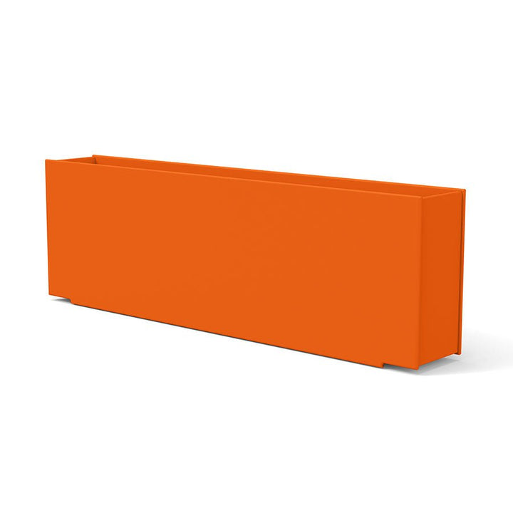 Mondo Quad Skinny Planter - Loll Designs - Outdoor Accessories - Sunset Orange - HORNE