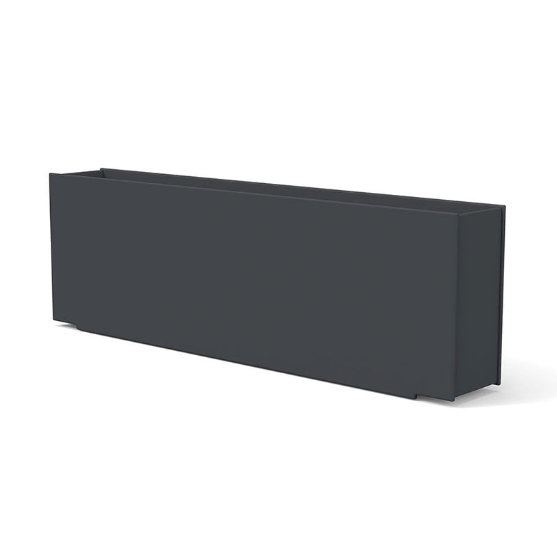 Mondo Quad Skinny Planter - Loll Designs - Outdoor Accessories - Black - HORNE
