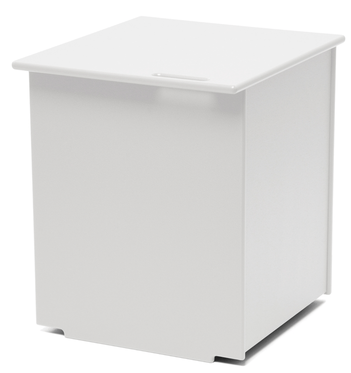 Mondo Single Storage Box With Lid - Loll Designs - Outdoor Accessories - Cloud White - HORNE