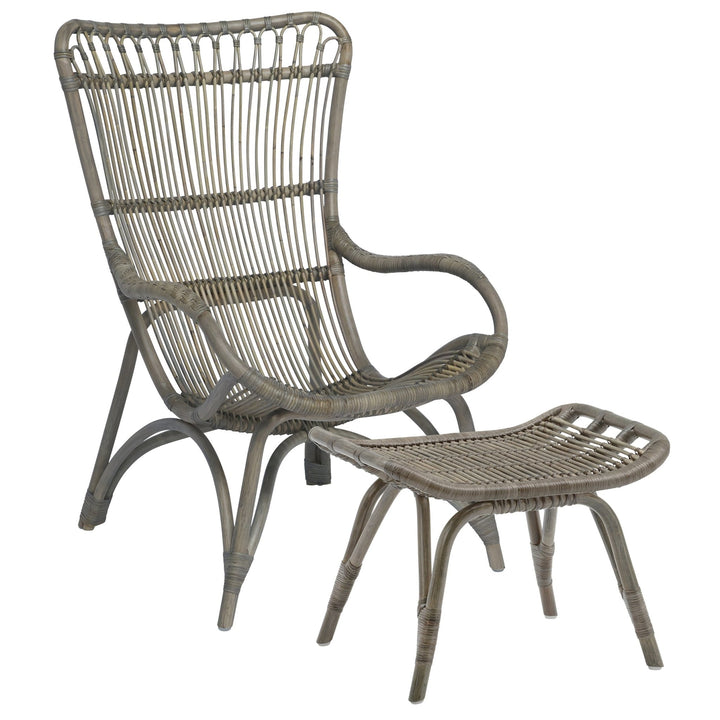 Monet Chair + Foot Stool - Sika Design - Chairs - Taupe - HORNE