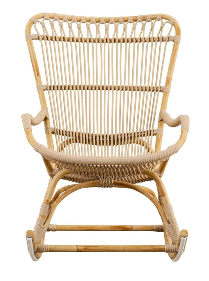 Monet Exterior Rocking Chair - Sika Design - Outdoor Furniture - Natural - HORNE