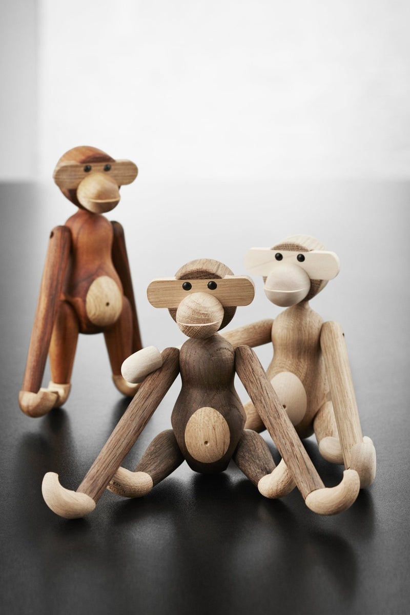 Monkey - Small - Kay Bojesen Kids + Baby - Teak - HORNE